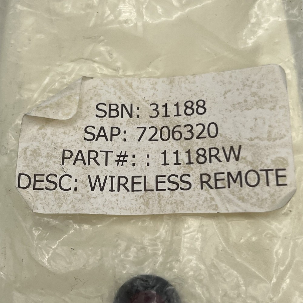 NEW!! DMP Wireless Remote Red Indicator Security Light White - 1118R-W