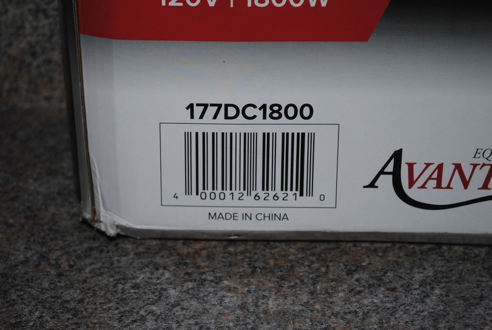 Avantco 177DC1800 Single Drop-In Induction Range with Remote Control