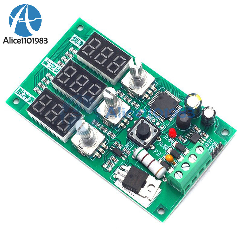 Adjustable PWM Pulse Frequency Duty Cycle Number PWM Dimming Speed Control Board