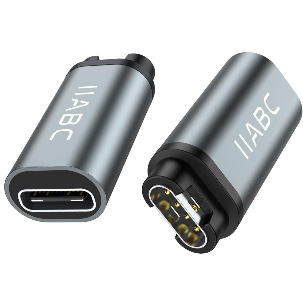 Garmin Watch USB C Charging Adapter 2Pack Fenix Forerunner Charger