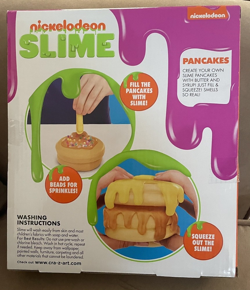 NICKELODEON SLIME SLOW-RISERS PANCAKES AGES 6+