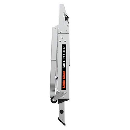 Little Giant Ladders, Safety Step, 2-Step, 2 foot, Step Stool, Aluminum, Type 1A