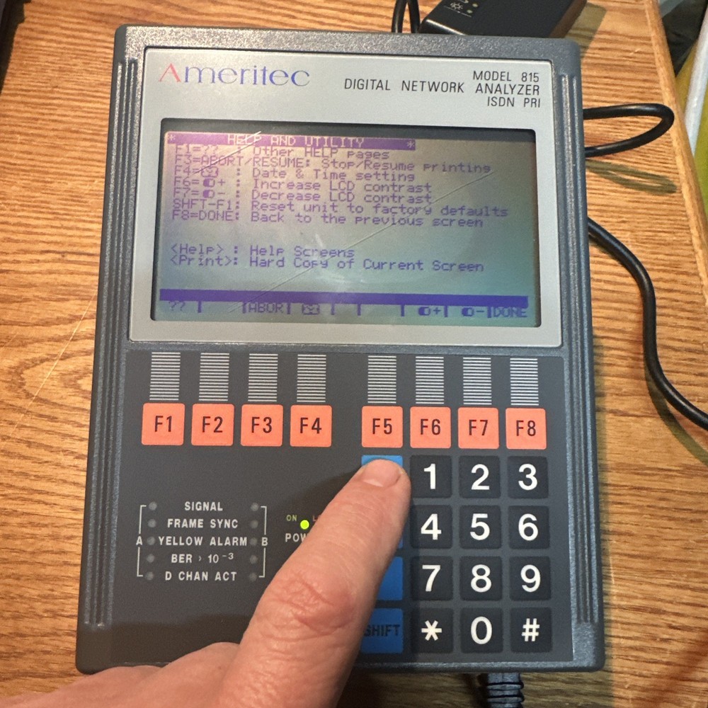 Ameritec Model 815 AM-815 Digital Network Analyzer READ