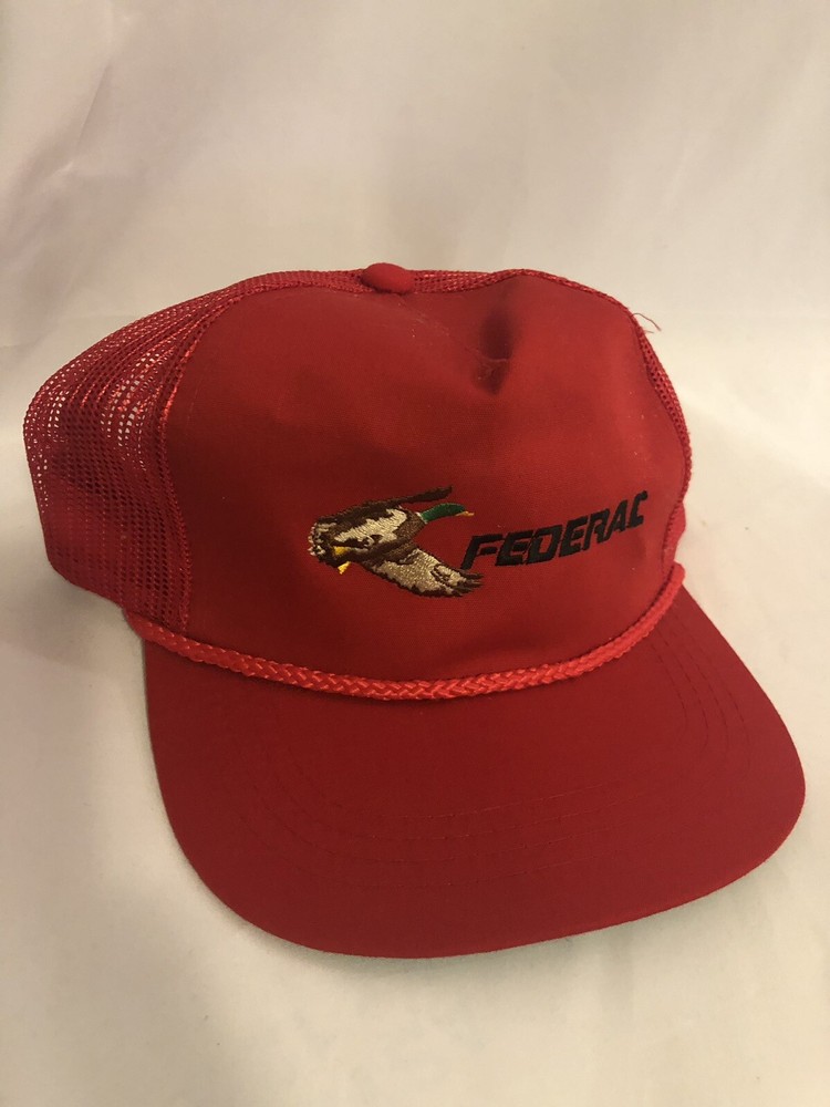 FEDERAC snapback Vtg Hunting Ammo
