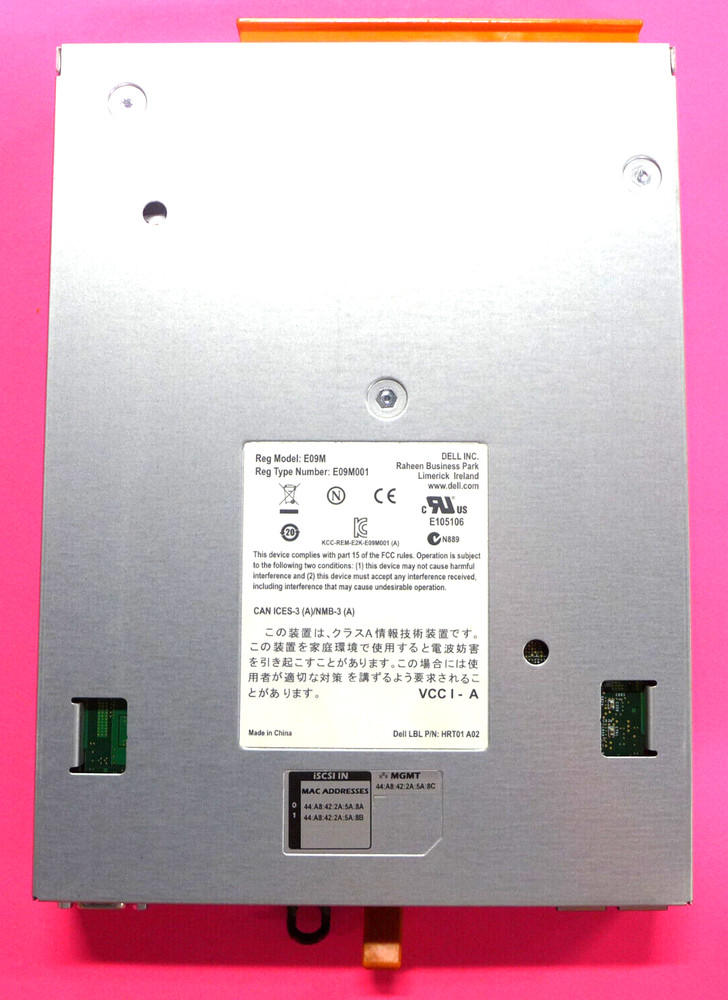 Genuine Dell EqualLogic E09M Type 12 Control Module GPRN4