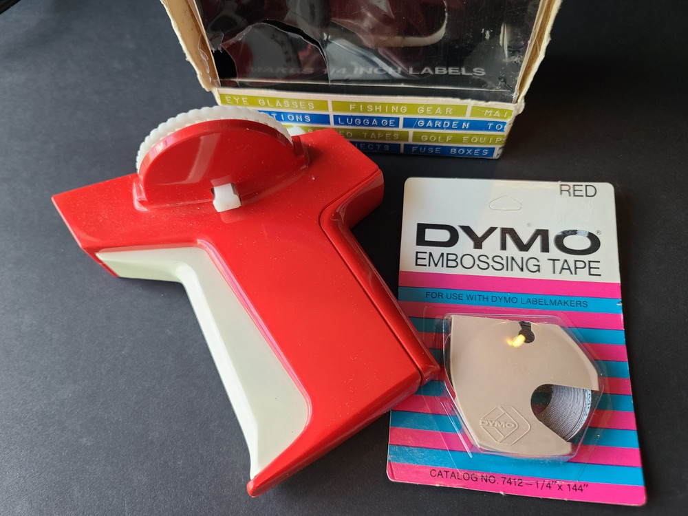 Vintage Dymo Label Marker