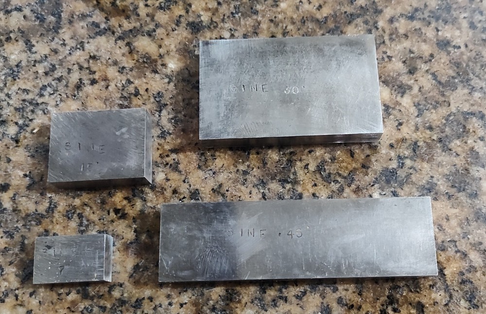 🗽 TOOLMAKER BUILT 5" SINE BAR QUICK SET UP BLOCKS