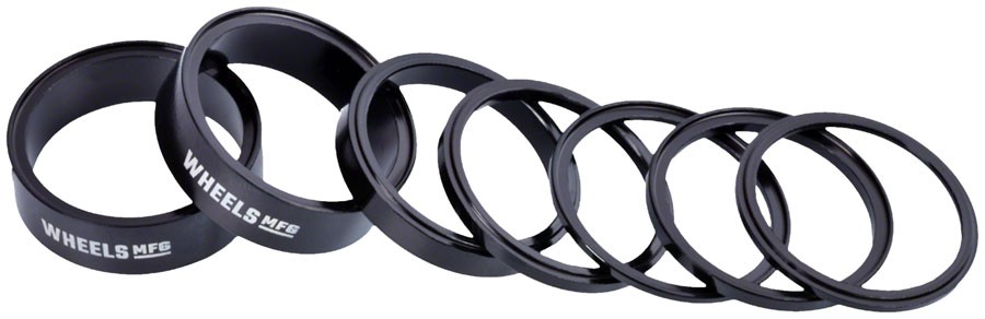 Wheels Manufacturing StackRight Headset Spacer Kit-Precision Machined 6061