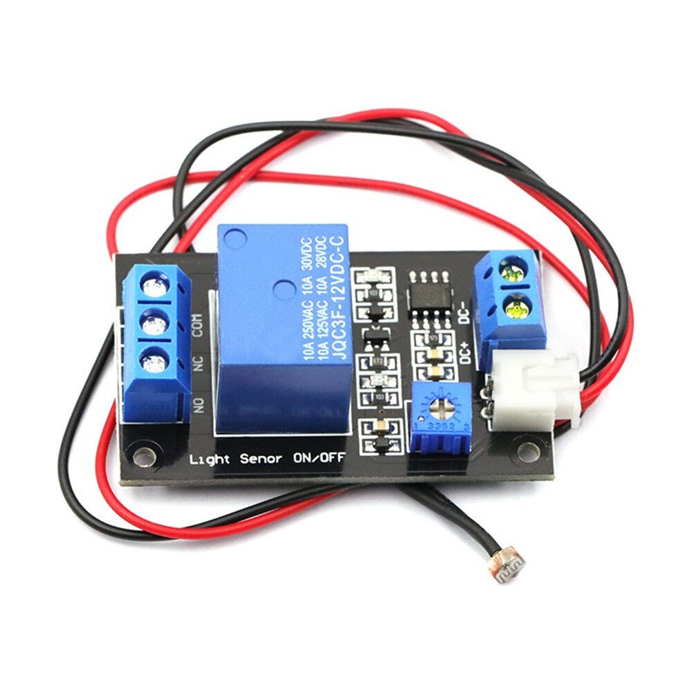 1PC DC12V Photoresistor relay control module/optical switch/light sensor module