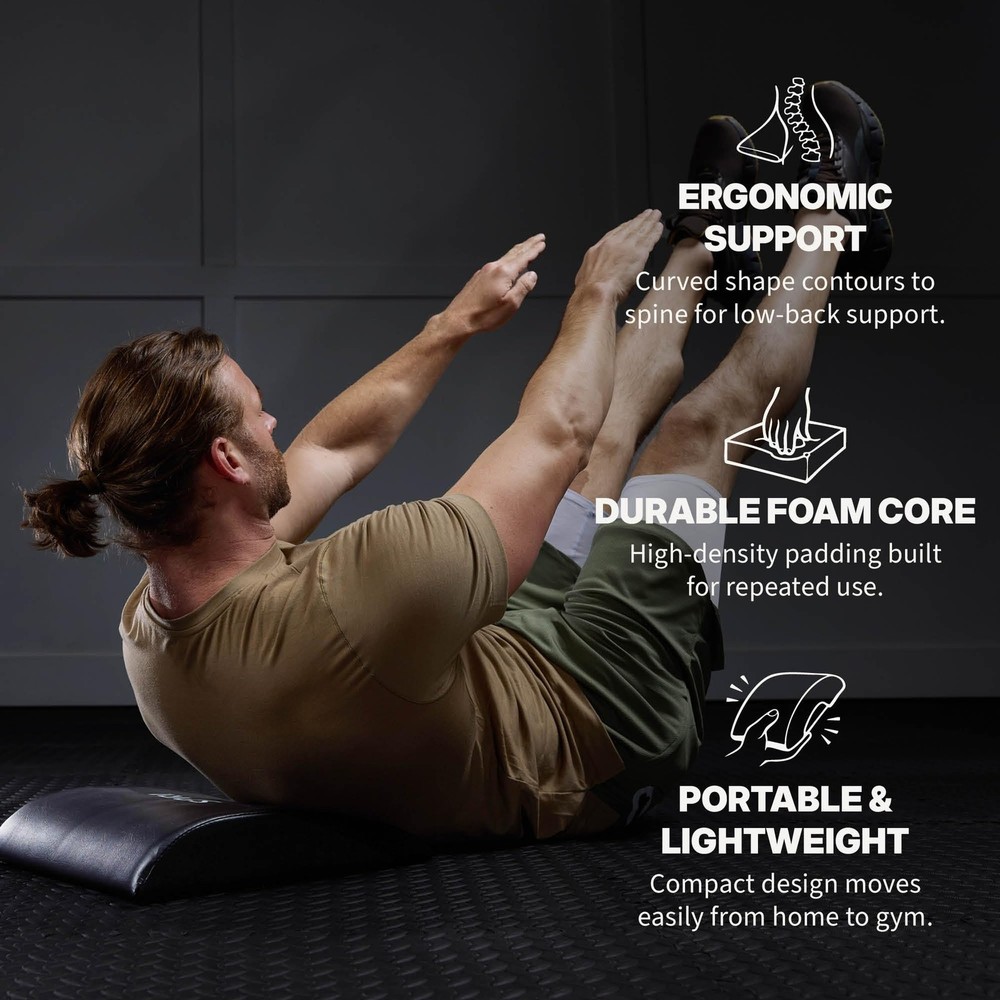 Ab Mat - Workout Mat Accessory for Abdominal Exercises, Sit-Ups, Crunches, Pu...
