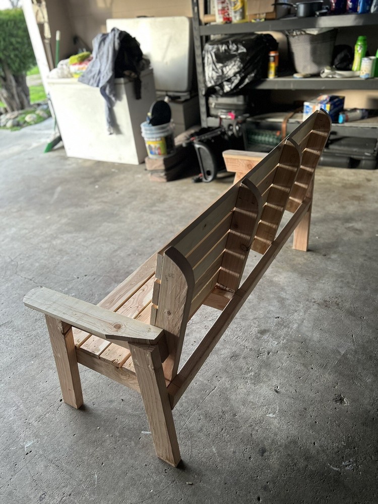 wood bench