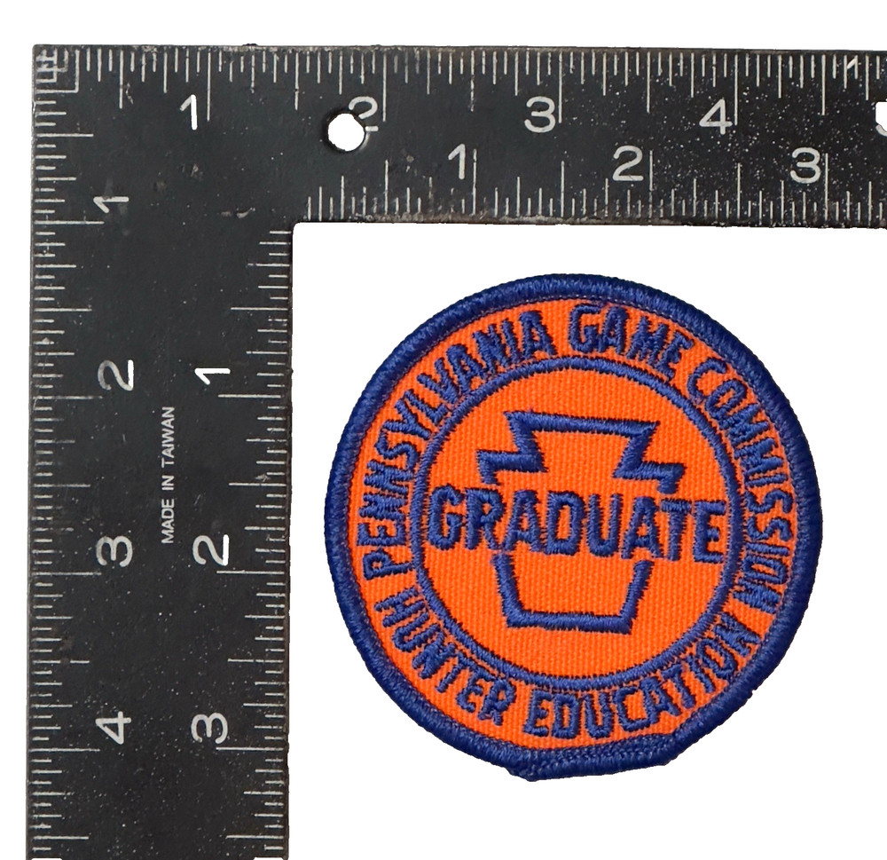 Pennsylvania Game Commission Hunter Education Graduate Patch Hunting