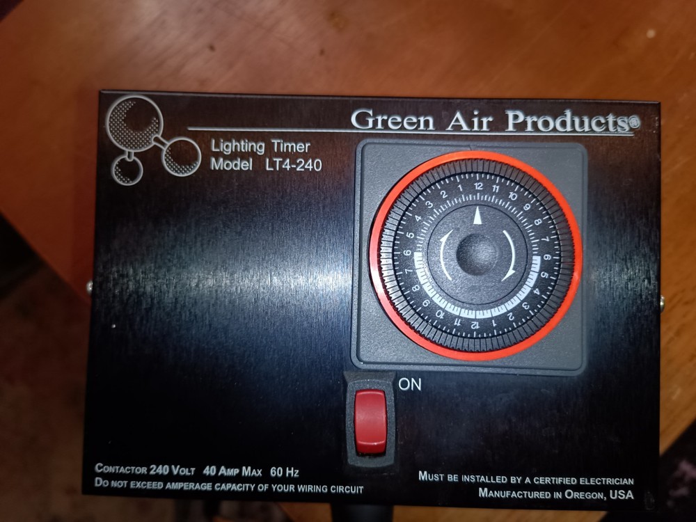 Green Air 220v Lighting Timer