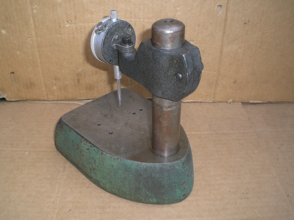 Vintage Federal Comparator stand with indicator