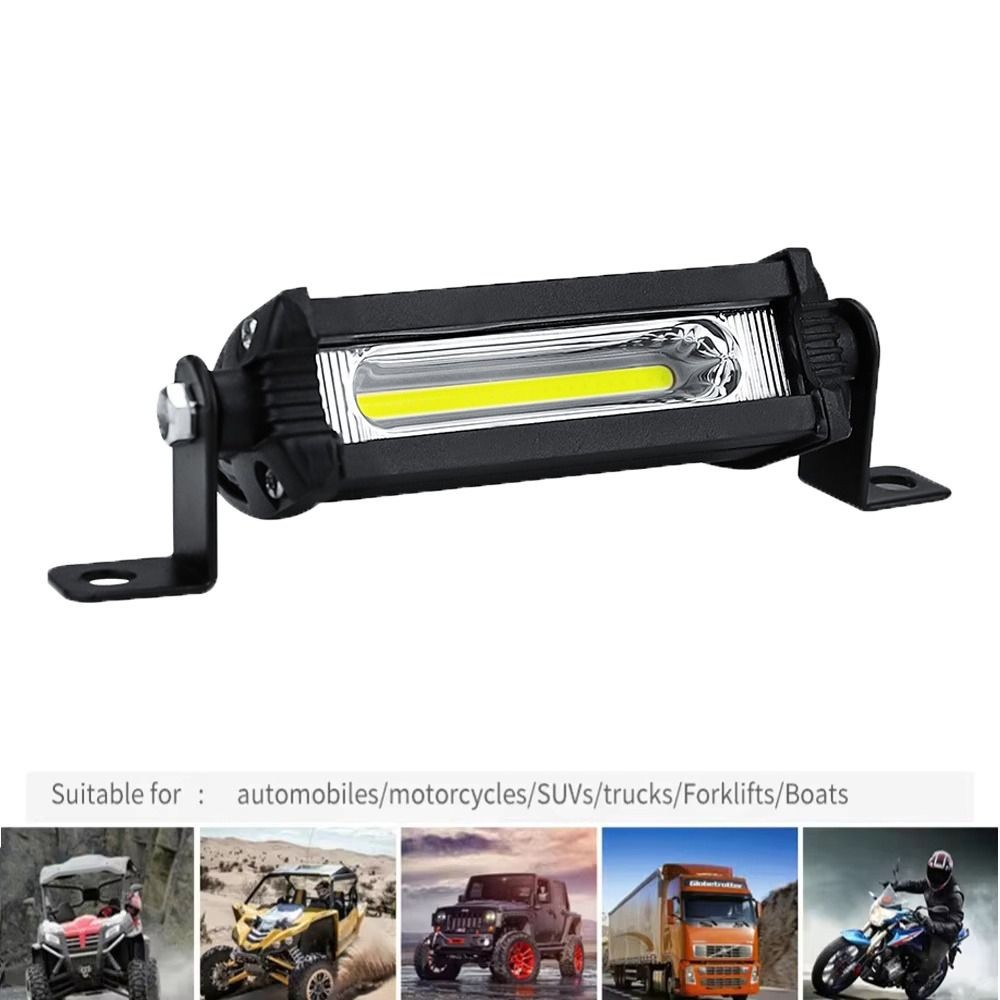 COB LED Work Light Single Row Work Light Bar Fog Lamp  SUV