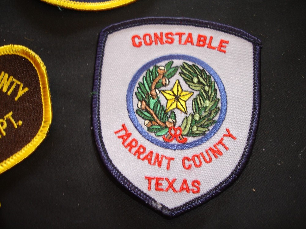 police patches vintage collection, for display