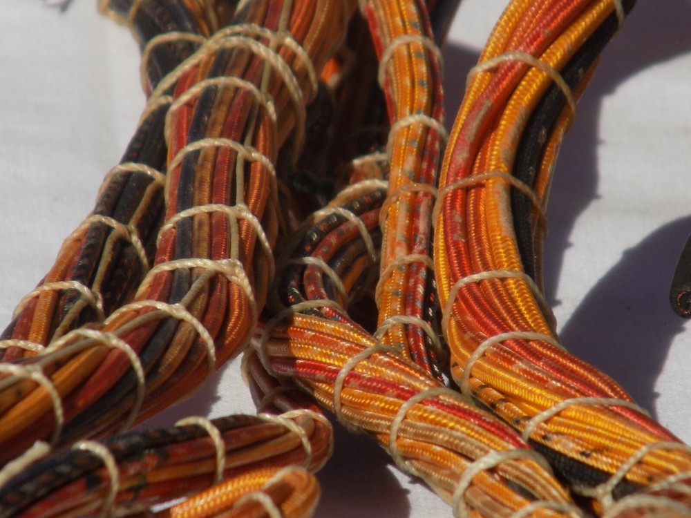 Vintage USA Cloth Wire