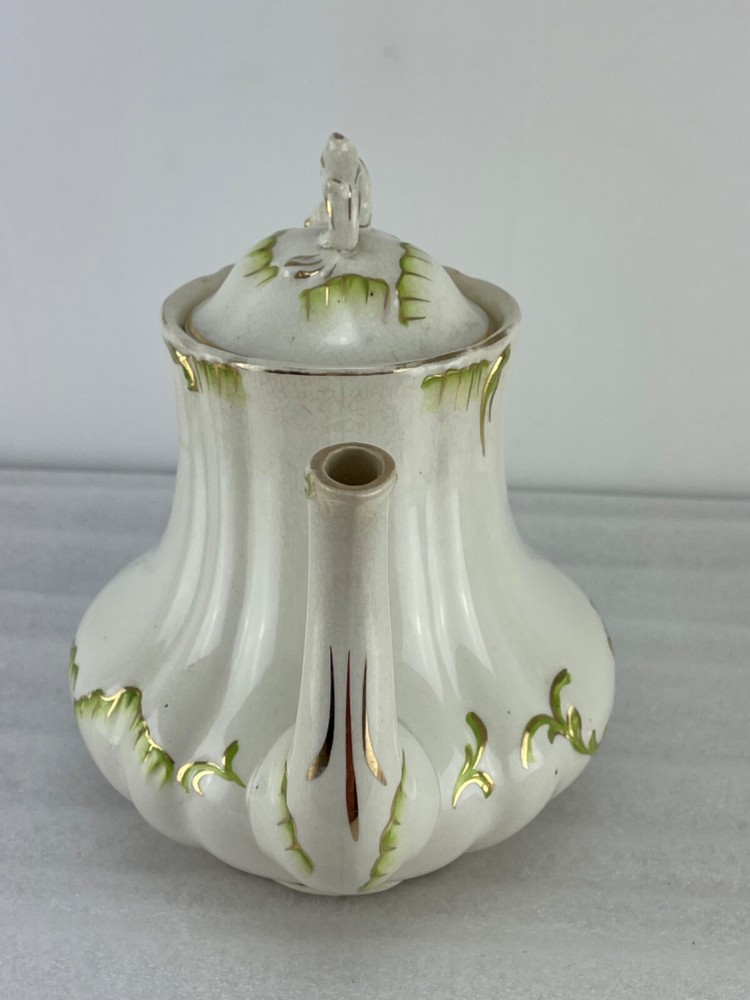 Vintage Dresden China Teapot