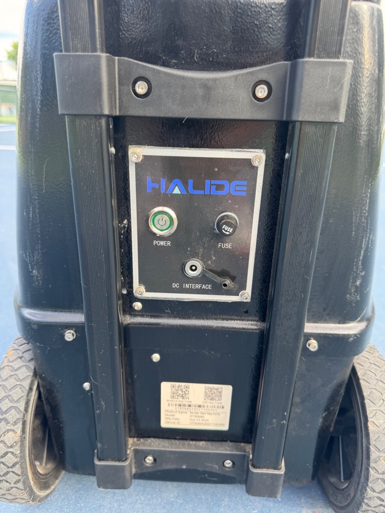 tennis ball machine halide