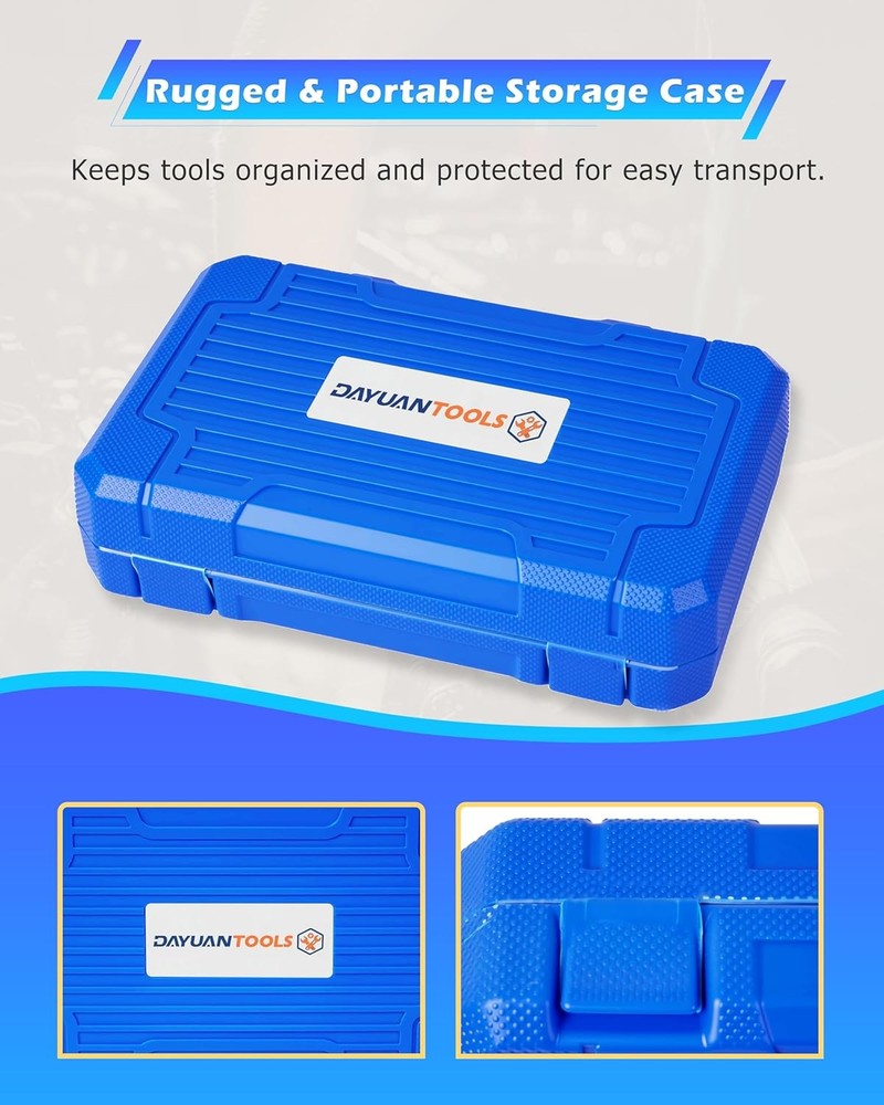 Motorcycle Flywheel Puller with 10Pcs Different Sizes of Pullers Compatible