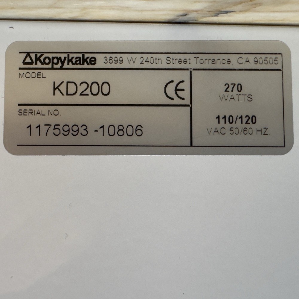 Kwik-Draw Kopykake KD200 Drawing Tracing Projector Tested Works