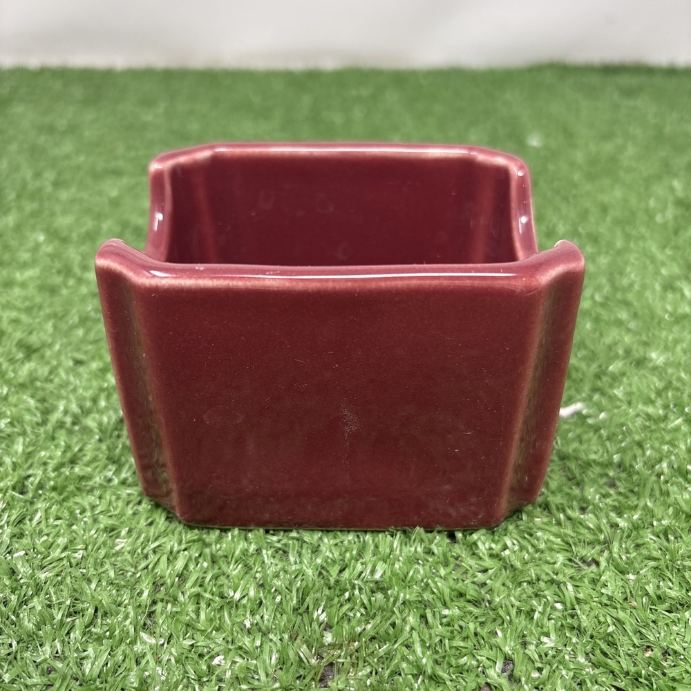Hull Pottery Maroon Planter 716