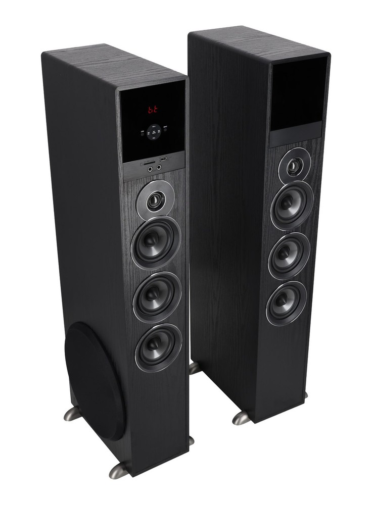 Tower Speaker Home Theater System w/Sub For Sharp Smart Television TV-Black