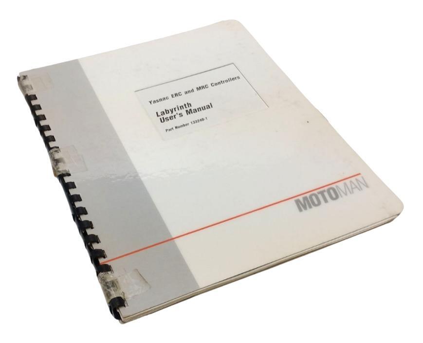 Motoman Yasnac ERC & MRC Controller Labyrinth User's Manual
