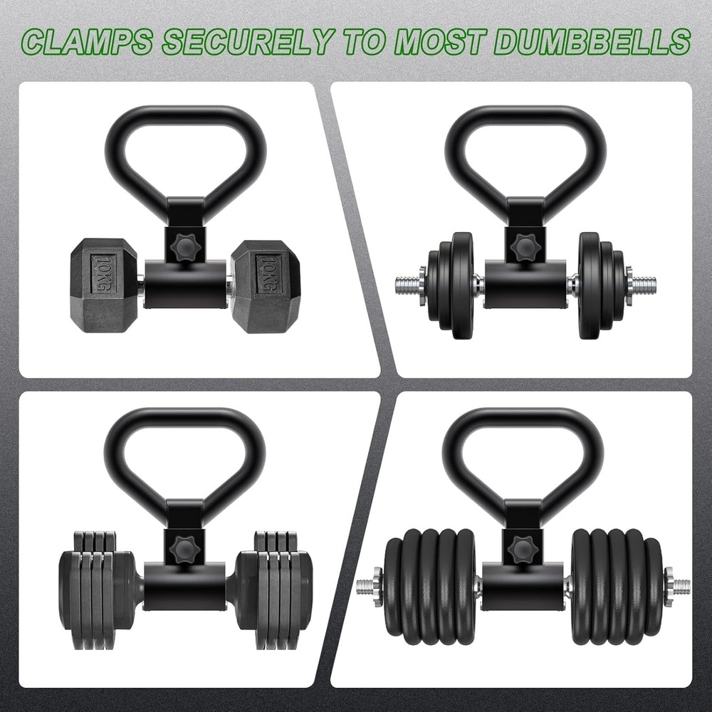 Kipika Kettlebell Handle Steel Converter Handle, Adjustable