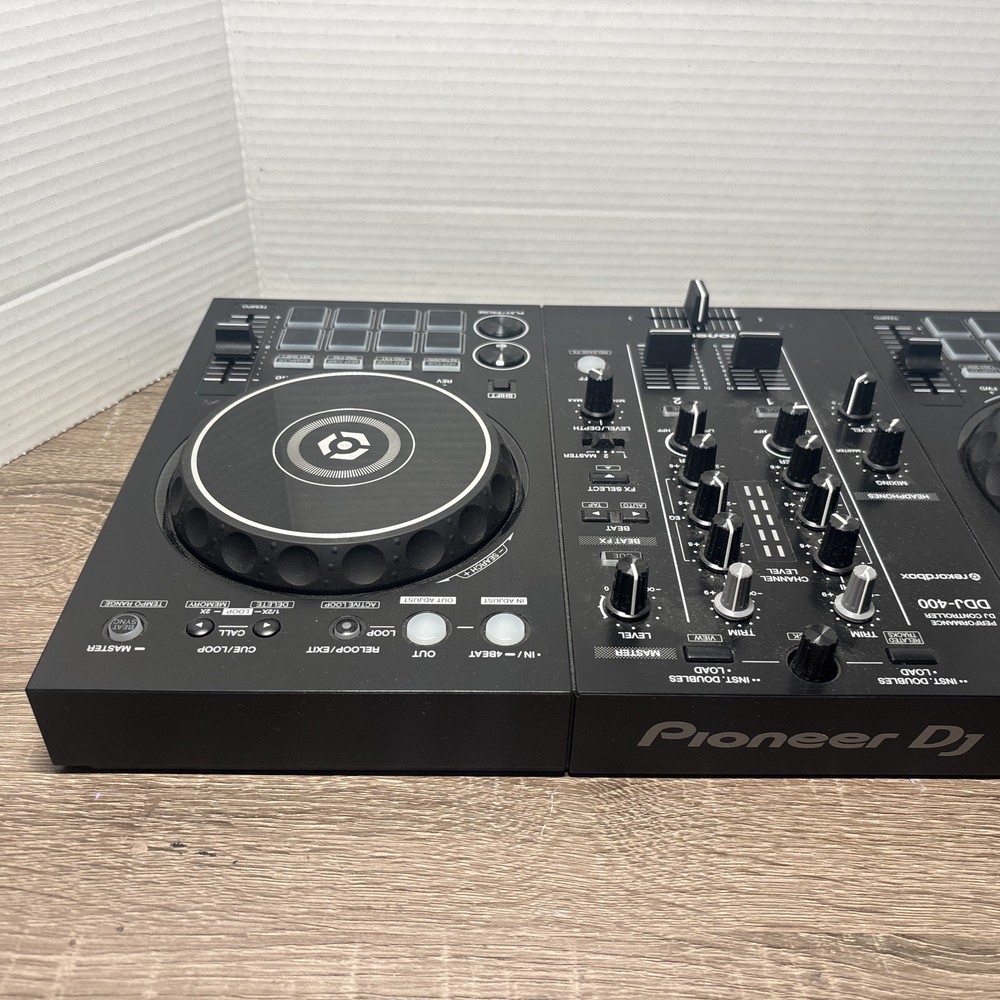 Pioneer DJ DDJ-400 Double Deck Controller - Black