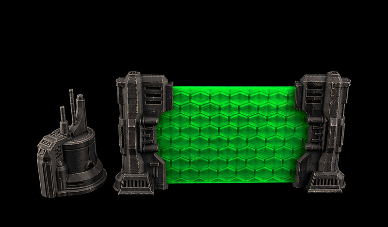 Imperial Laser Gate and Controller 28mm Star Wars Legion Terrain Sci-Fi Scenery
