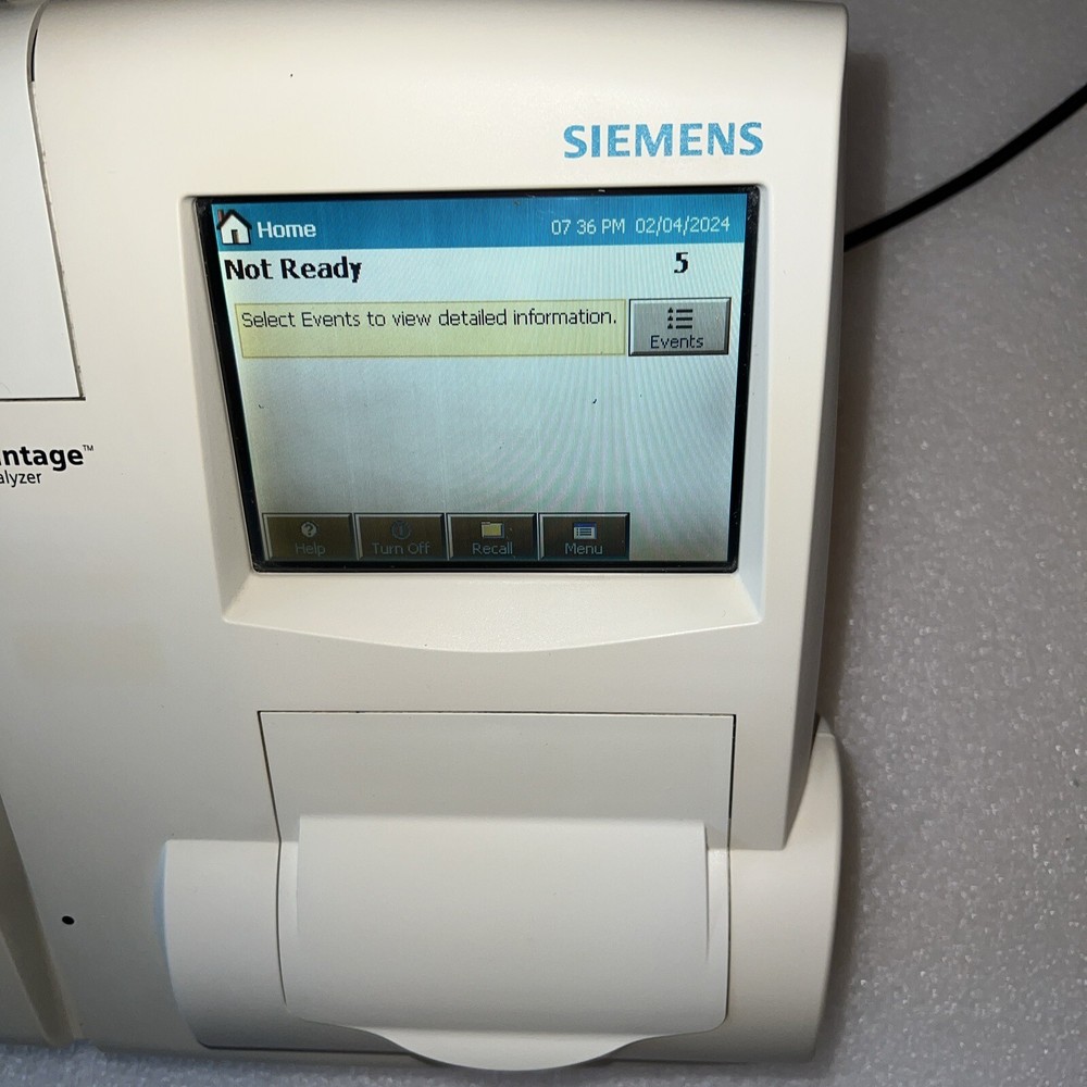 Siemens DCA Vantage Analyzer (2007, Software Ver. 1.0.0.)