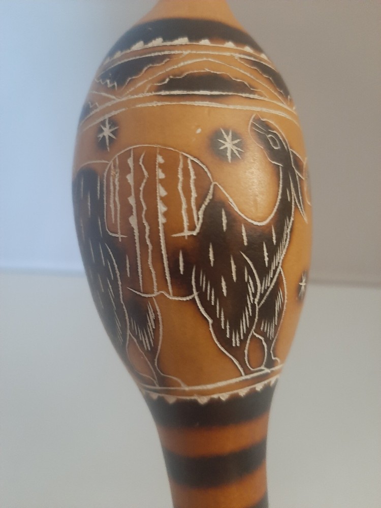 Gourd Maraca Shaker Rattle