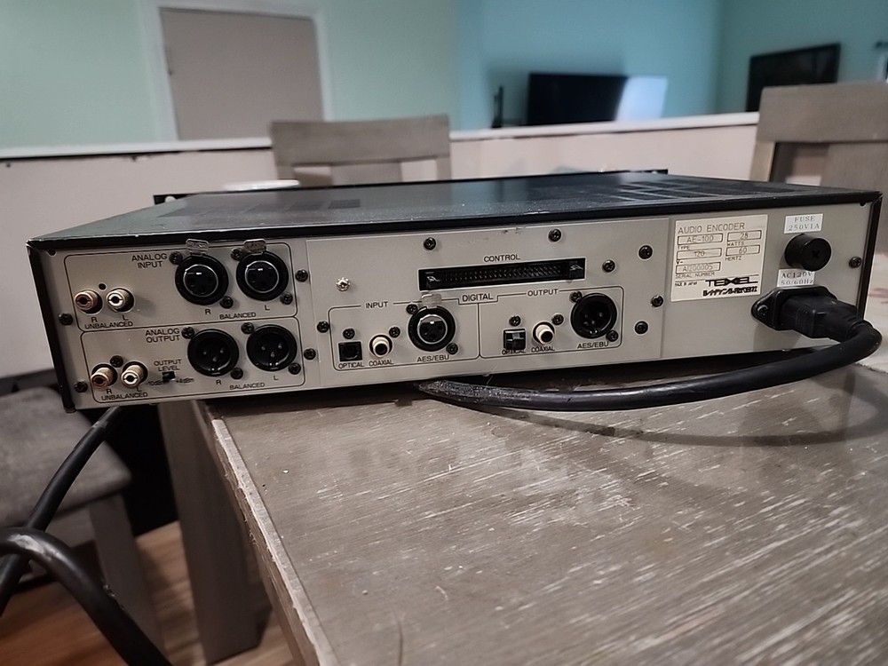 Rare Aplix Texel AE-100 Digital Attenuator UNTESTED