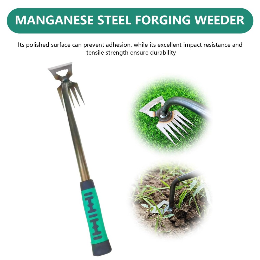 5/6/11 Teeth Weed Puller Tool Set Garden Hand Weeder Tools Manual Weed Remover