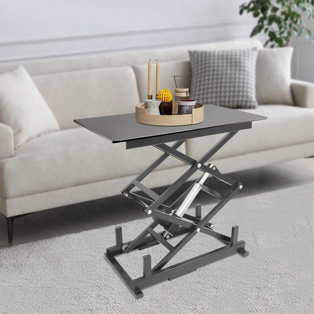 Electric Scissor Lift Table with Adjustable Height and Remote Control