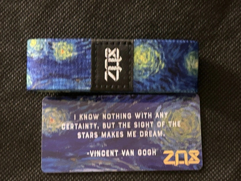 Starry Night Zox Strap Reversible Wristband NEW Medium
