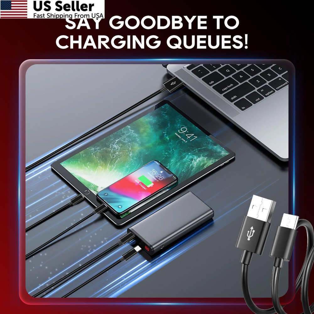 UCEC USB to Micro Splitter, 4 in 1 Charging Cable for Multiple...