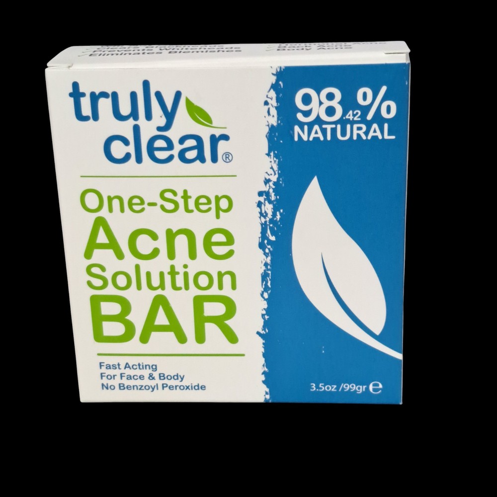 Truly Clear One Step Acne Solution Blemish Bar 3.5oz SEALED NIB