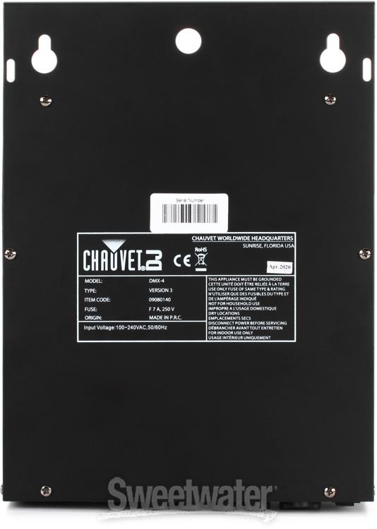 Chauvet DJ DMX-4 4-Ch DMX Dimmer/Switch Pack
