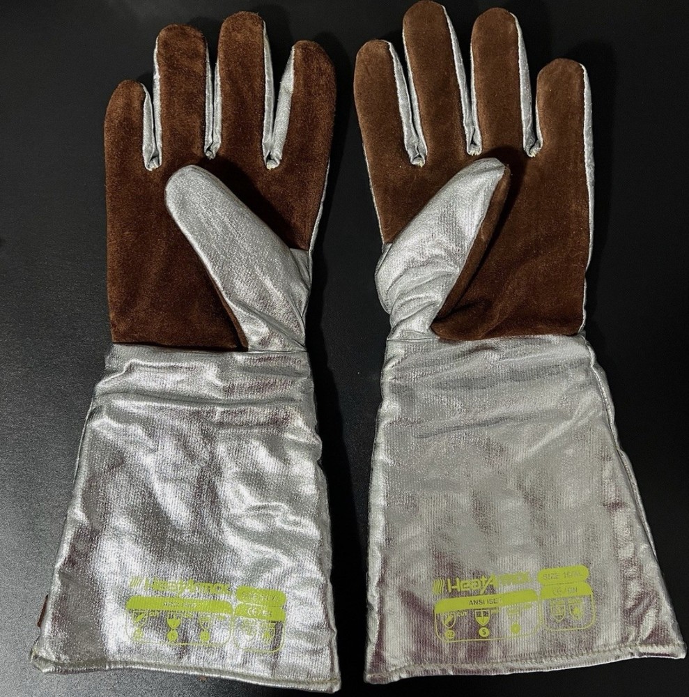 HexArmor: HeatArmor 5060 Aluminized Welding Gloves Size L - Large