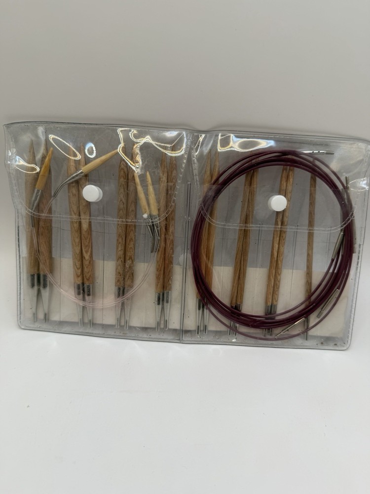 KnitPicks Options Interchangeable Needles Sunstruck Wood Set