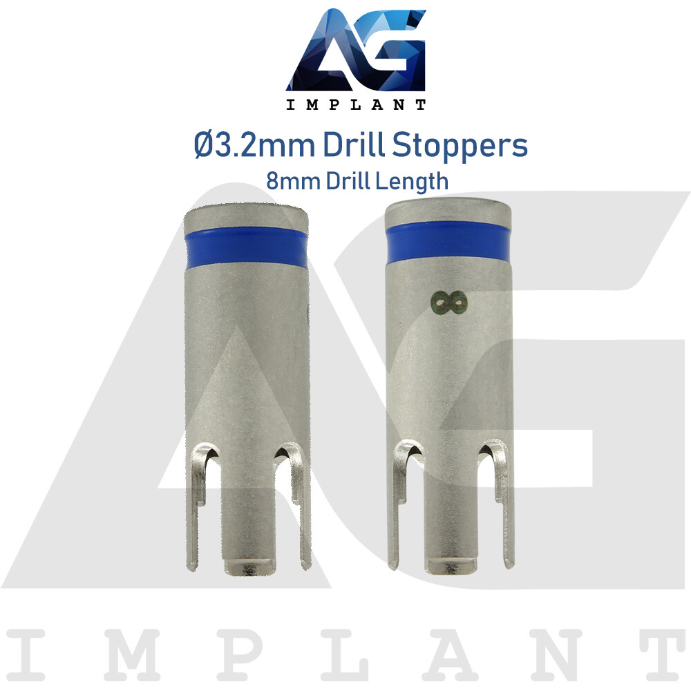 10 Drill Stoppers Ø3.2mm External Irrigation Tools Dental