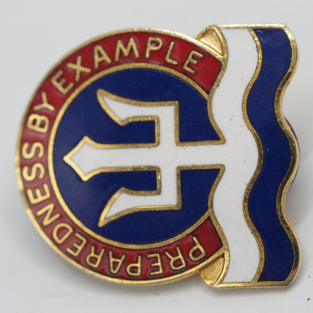 Preparedness by Example 97th Training Brigade Enamel Pin