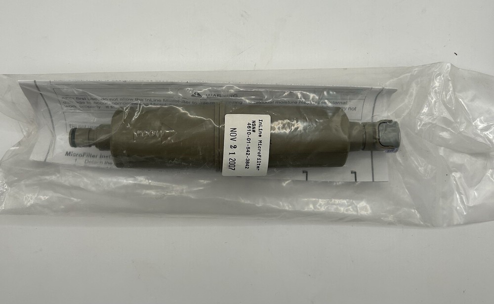 MSR Inline MicroFilter USGI Surplus *NEW*