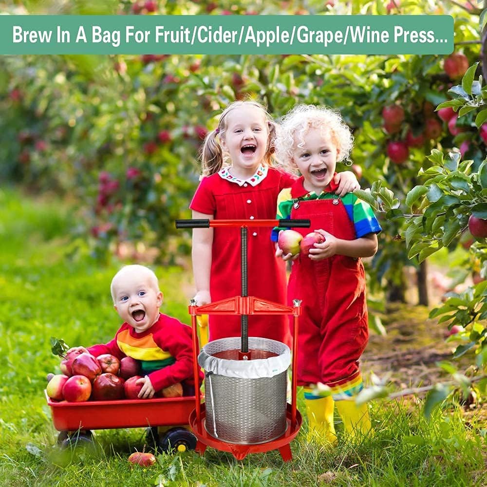 Bolsas de malla fina reutilizables extragrandes de 250 micrones preparar cerveza