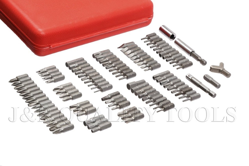 Vector Tools Security Bit Set, Chrome Vanadium Steel | 100-Piece Set One Size