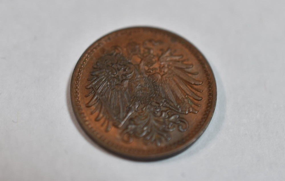 AUSTRIA-HUNGARY 1911    1 HELLER