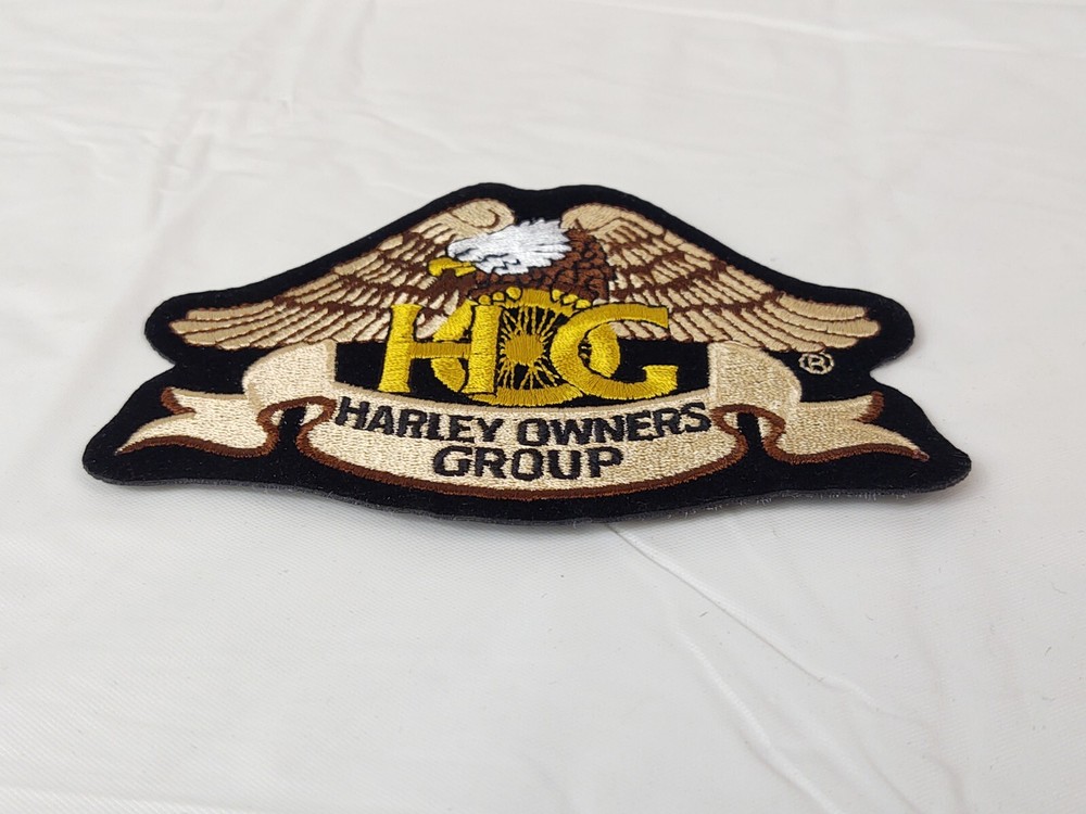 2013 Harley Owners Group HOG Eagle Patch Pin Set Riding Club Harley Davidson