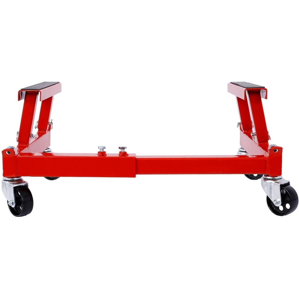 Motorcycle Engine Cradle Dolly 1500Lbs Engine Cradle Dolly ATV Engine Stand Red